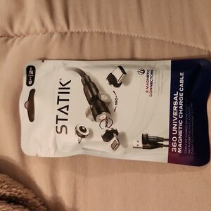 2 Statik 360 Universal Magnetic Charge Cable
